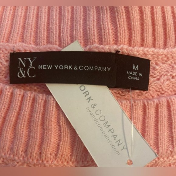 New York & Company - Asymmetric Side-Button Tunic Sweater (NWT) - Picture 5 of 6